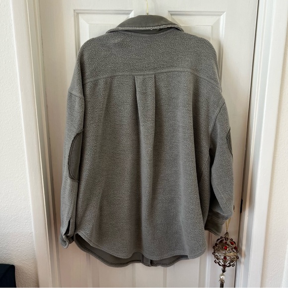 Free People Ruby Jacket in Dirty Olive Size M - Picture 5 of 5